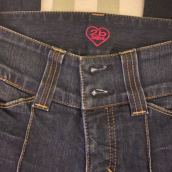 2b Bebe jeans size 27 - Picture 3 of 4